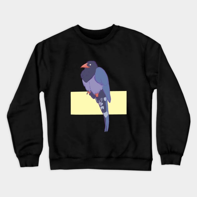 Australian Magpie Bird Crewneck Sweatshirt by JessaCreation